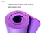 Thảm tập Yoga 1 inch 36 x 84 Màu xanh đen Nbr Chất liệu thảm Yoga 10mm 20mm